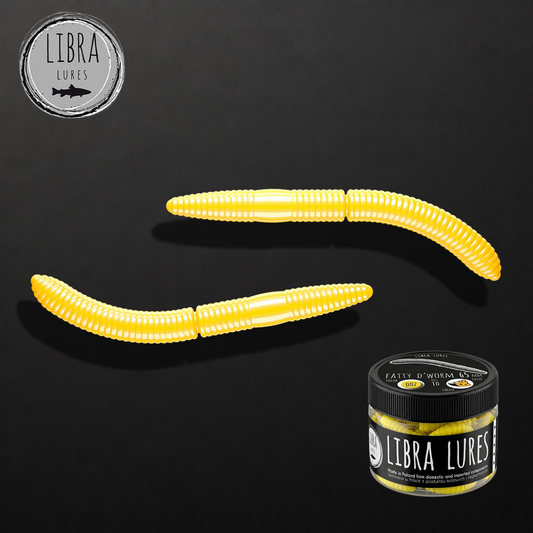 LIBRA LURES FATTY D'WORM 65mm
