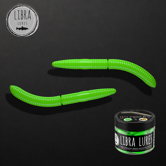 LIBRA LURES FATTY D'WORM 65mm