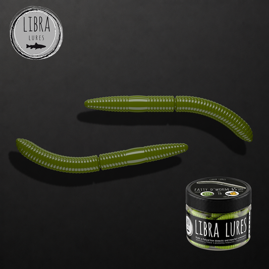 LIBRA LURES FATTY D'WORM 65mm